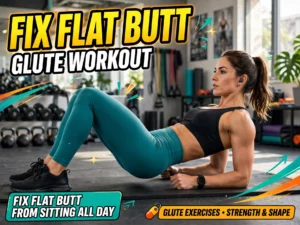 How to Fix a Flat Butt from Sitting All Day: Glute Exercises for Strength and Shape