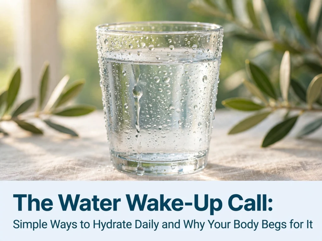 The Water Wake-Up Call: Simple Ways to Hydrate Daily and Why Your Body Begs for It