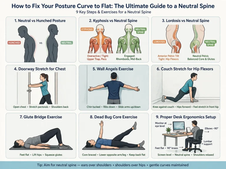 How to Fix Your Posture Curve to Flat: The Ultimate Guide to a Neutral Spine
