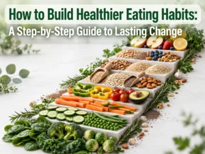 How to Build Healthier Eating Habits: A Step-by-Step Guide to Lasting Change