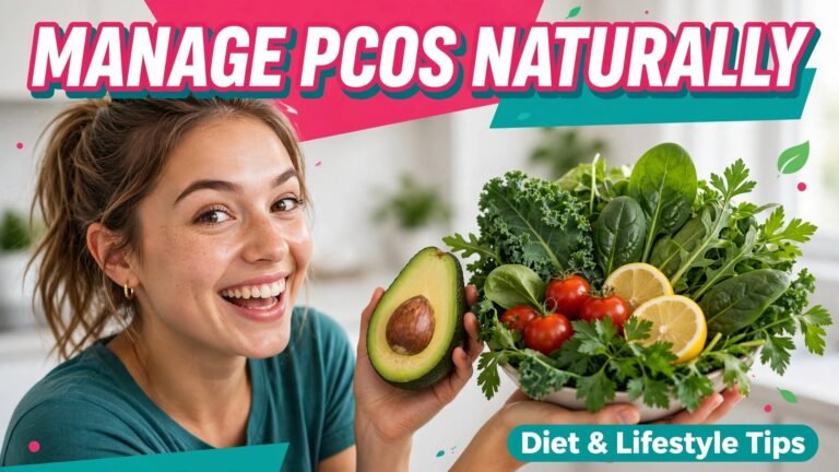 How to Manage PCOS Symptoms Naturally Through Diet and Lifestyle